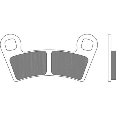 Pastillas de freno sinterizadas Brembo 07PO09SD 07PO09SD