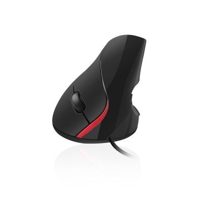 EWENT EW3156 Raton Ergonomico USB Negro