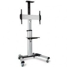 Soporte de Suelo Inclinable/ Orientable con Ruedas Fonestar STS-4064P para TV de 37-70