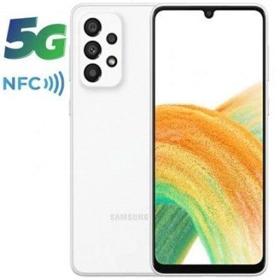 Smartphone Samsung Galaxy A33 6GB/ 128GB/ 6.4/ 5G/ Blanco V2
