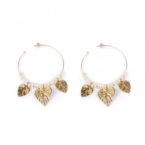 CORON 4CM pendientes #oro brillo 1 u