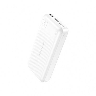 XO Powerhouse 20000 - Capacidad 20000Mah - Pantalla LCD - Salida USB x 2, 5V/2A - Entrada Micro USB y Tipo C - Facil Transporte - Carga Rapida - Resistente - Color Negro