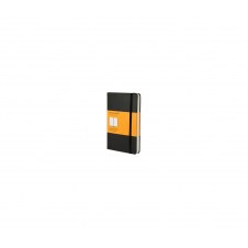 CUADERNO MOLESKINE GRANDE DE RAYAS TAPA DURA NEGRO QP060