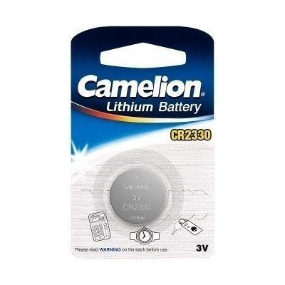 Pila Litio CR2330 3Vdc 260mAh Camelion (Blister 1 pila)