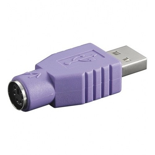 Adaptador USB A Macho a MiniDIN 6H PS/2 GOOBAY