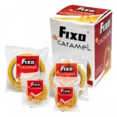 FIXO B.cinta adhesiva caramel 12mmx66m transparente