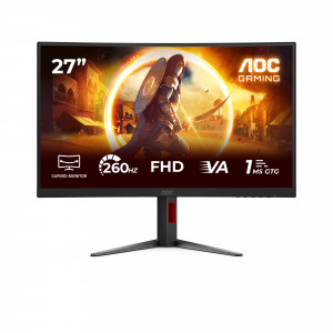G4 C27G4Z2 pantalla para PC 68,6 cm (27) 1920 x 1080 Pixeles Full HD LCD Negro, Rojo