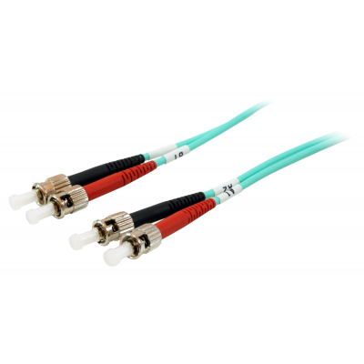 25224207 Cable de fibra óptica e InfiniBand 2 m ST Turquesa