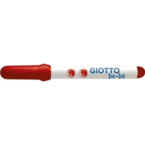 Giotto Bebe Pack de 12 Super Rotuladores - Punta Gruesa 5mm - Dermatologicamente Testados - Tinta Lavable de Manos y Tejidos - Colores Surtidos