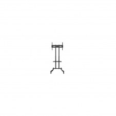 SOPORTE DE PIE CON RUEDAS FONESTAR PARA TV DE 37P A 70P PESO MAX SOPORTADO 40KG BANDEJA SOPORTE INCLUIDA NEGRO STS-4664N