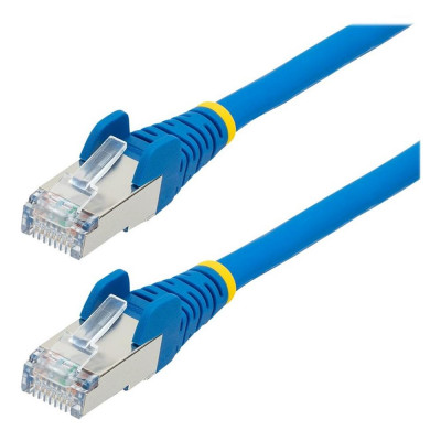Cable de red startech latiguillo rj45 lszh s - ftp cat6a 3m azul