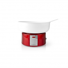 Nedis FCCM100FRD algodonera de azúcar Rojo, Blanco 500 W