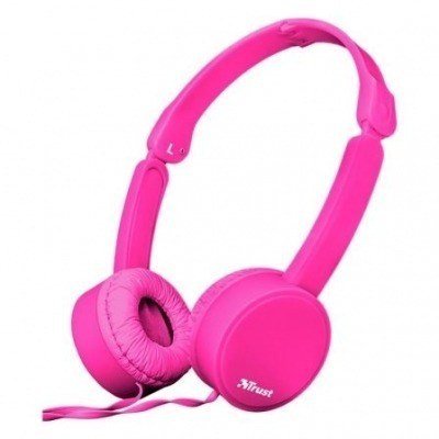 Auriculares Trust Nano 23102/ con Micrófono/ Jack 3.5/ Rosas