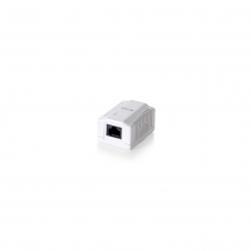 ROSETA DE SUPERFICIE CATEGORIA 5E 1 HEMBRA RJ45 EQUIP 235111