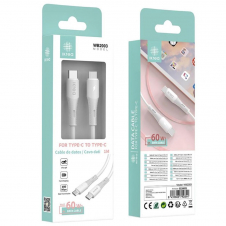 Cable USB-C a USB-C Carga Rápida 60W 1 Metro Ikrea WB2003