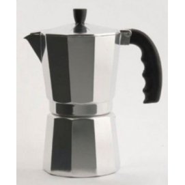Cafetera italiana Orbegozo KF300, 3 tazas, aluminio