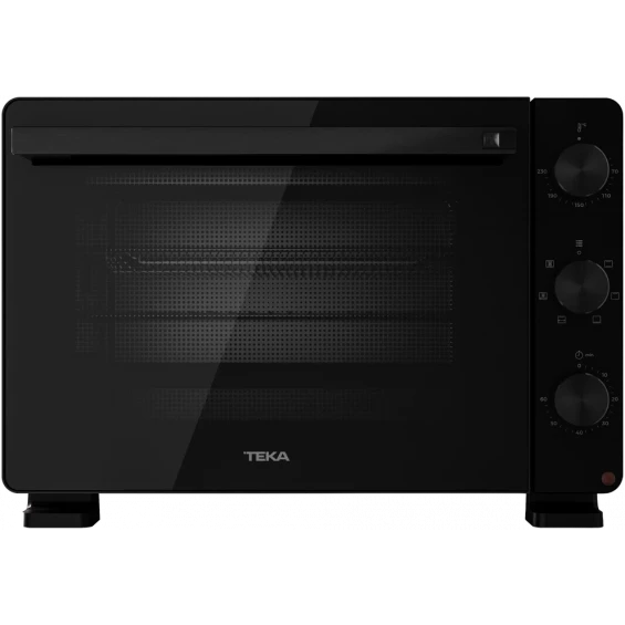 Mini horno de sobremesa Teka FSO 366 AirFry, 36 L, convección, 6 funciones, 1600 W, Full Black