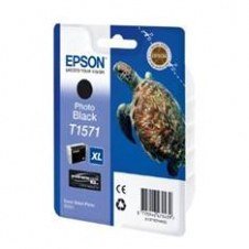 Cartucho tinta epson t157140 negro foto para epson photo r3000 - c13t15714010 - tortuga