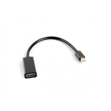 Adaptador lanberg minidisplayport macho - hdmi hembra 20cm negro