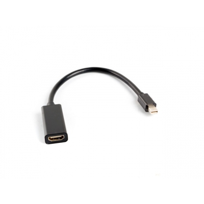 Adaptador lanberg minidisplayport macho - hdmi hembra 20cm negro