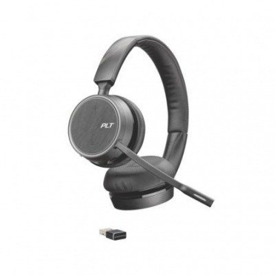 Auriculares Inalámbricos Plantronics Voyager 4220 UC/ con Micrófono/ Bluetooth/ USB/ Negros