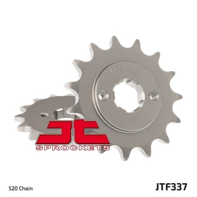 Piñón JT SPROCKETS acero estándar 337 - Paso 520 JTF337.14