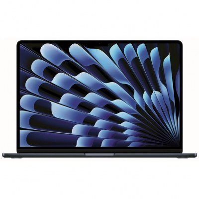 Portatil apple macbook air 15 mba 2023 midnight gb - chip m2 8c - gpu 10c - 16gb - ssd256gb - touch id - 15.3pulgadas mqkw3y - a_gb1