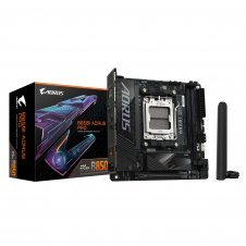 GIGABYTE B850I AORUS PRO Placa Base - Compatible con procesadores AMD Ryzen Serie 9000, VRM digital de 8+2+1 fases, hasta 8400MHz DDR5 (OC), 1xPCIe 5.