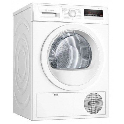 Secadora Bosch WTR85V91ES, Blanco, 8 kg, Bomba de calor, A++