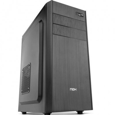 CAJA SEMITORRE ATX NOX LITE 010 NEGRA USB3.0 FUENTE 500W