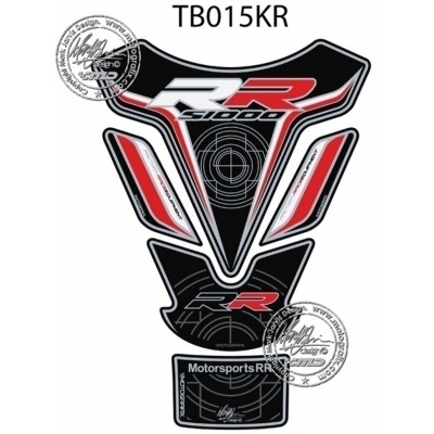 Protector de depósito Motografix S1000RR negro/blanco/rojo TB015KR