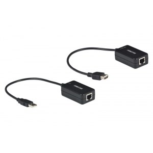 Extensión USB por cable Cat 5e/6 Fonestar FO-358