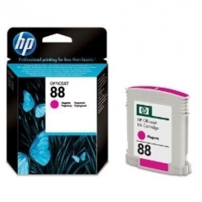 Cartucho tinta hp 88 c9387a magenta 10ml k550 - k550dtn - k550dtwn