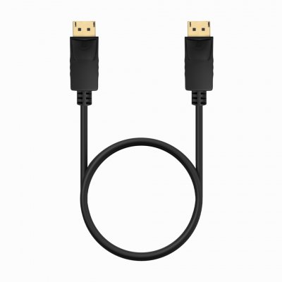 CABLE AISENS DISPLAYPORT V1.2 CCS 4K@60HZ M/M NEGRO 0.5M
