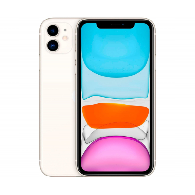 Smartphone reacondicionado Apple iPhone 11 - Pantalla 6.1 | 4 GB RAM | 128 GB Almacenamiento | Conectividad 4G | Color Blanco