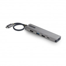StarTech.com Mini Dock USB-C A HDMI - Adaptador Multipuertos Tipo C - PD de 140W - 4K 60Hz - Hub USB 10Gbps - Para MacBook / Dell / ThinkPad / HP
