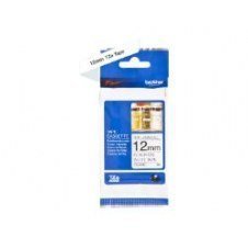 Cinta 12mm 8mBROTHER 12mm Negro sobre Blanco (TZe-N231)