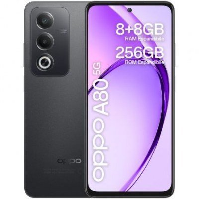 Smartphone Oppo A80 8GB/ 256GB/ 6.67/ 5G/ Negro