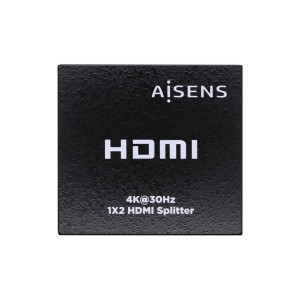 Aisens - Hdmi Duplicador 4K@30Hz 1X2 Con Alimentación, Negro