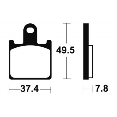 TECNIUM Sintered Metal Brake Pads - MTR338 MTR338