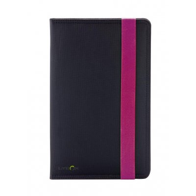 LY015 funda para tablet 20,3 cm (8) Folio Negro, Púrpura