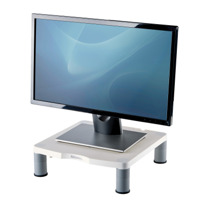 Standard Monitor Riser 53,3 cm (21) Gris, Blanco Escritorio