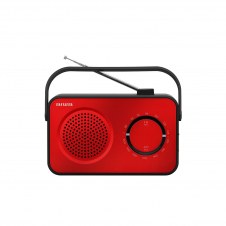 Aiwa R-190RD radio Portátil Analógica Negro, Rojo