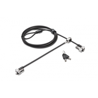 Candado para portátil con llave de cabezal doble NanoSaver®