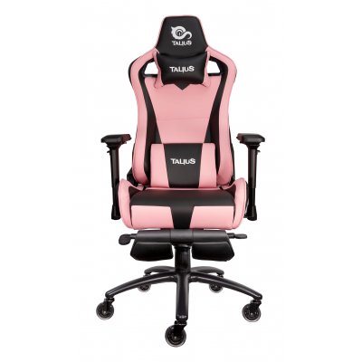 Talius silla Caiman V2 gaming negra/rosa