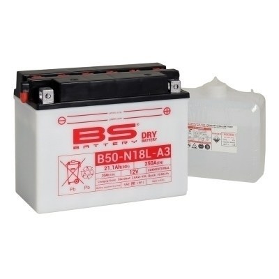 BS BATTERY Battery High performance with Acid Pack - B50-N18L-A3 310548