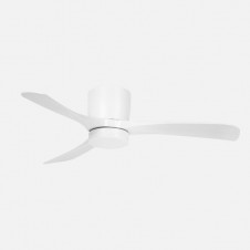 Ventilador Dc Paterna 18w Blanco 3aspas 6vel 117d 2250lm 3000-4500-6500k Remoto+memoria+temporizador