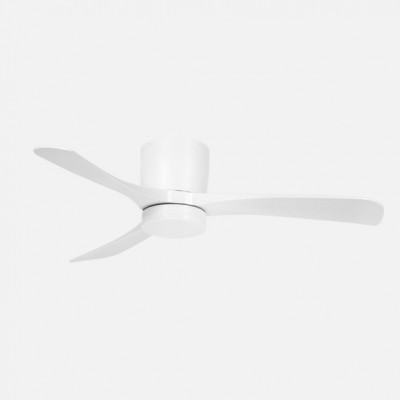 Ventilador Dc Paterna 18w Blanco 3aspas 6vel 117d 2250lm 3000-4500-6500k Remoto+memoria+temporizador