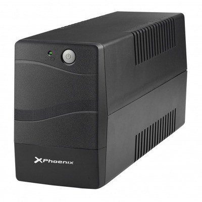 Sai ups phoenix ph650sps2 650va - 360w estabilizador de tension - funcion de arranque en frio