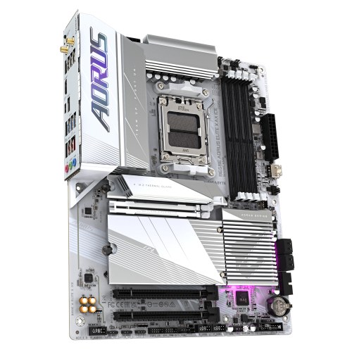 Gigabyte B650E AORUS ELITE X AX ICE placa base AMD B650 Zócalo AM5 ATX